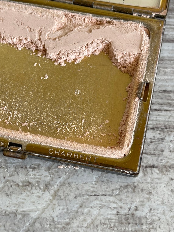 Vintage Charbert & Whiting Davis Compacts: Brass,… - image 4