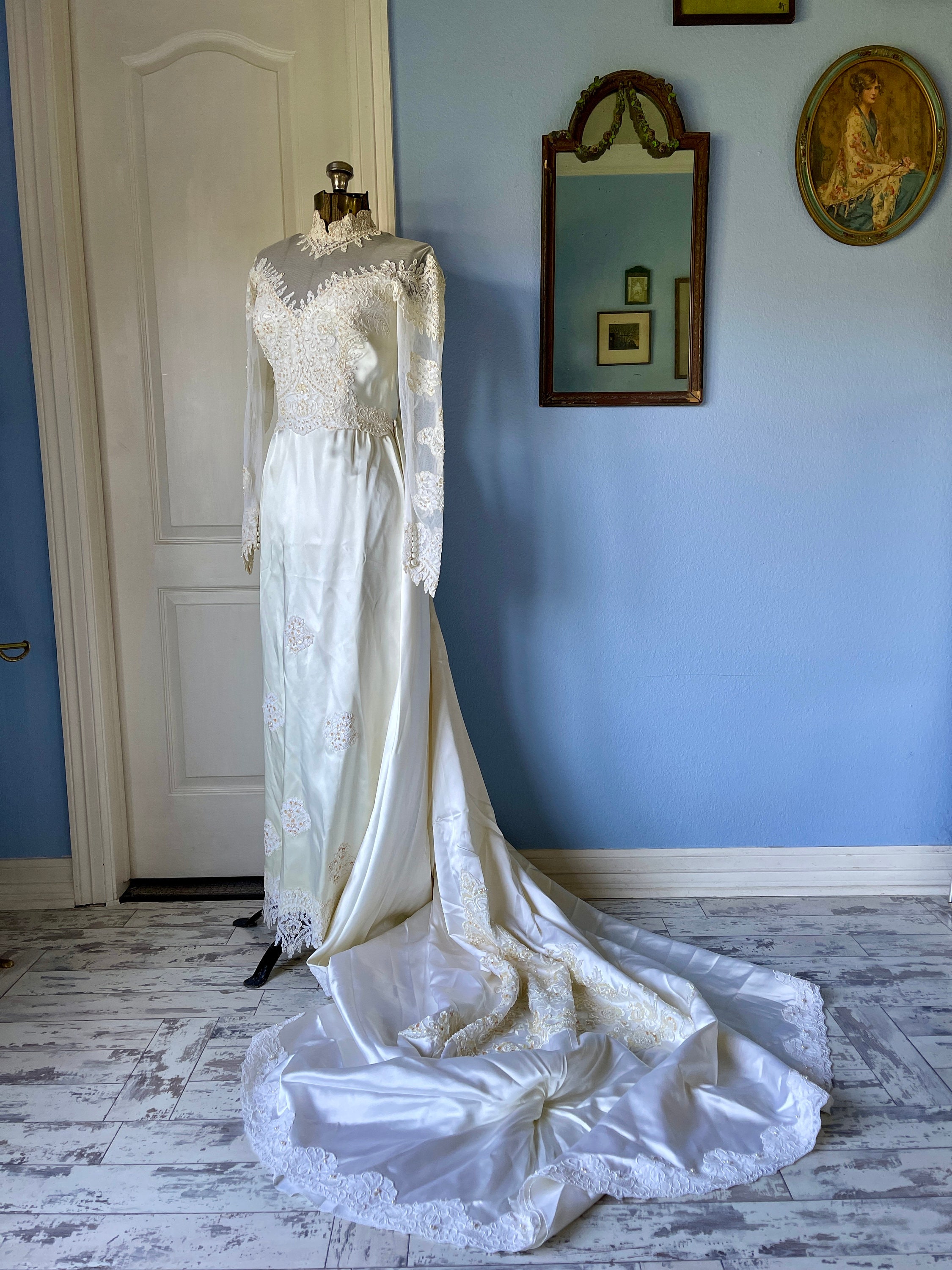 美品 ANDRESD taffeta tulle vest set dress aog1953l_navy-petal_front.jpg