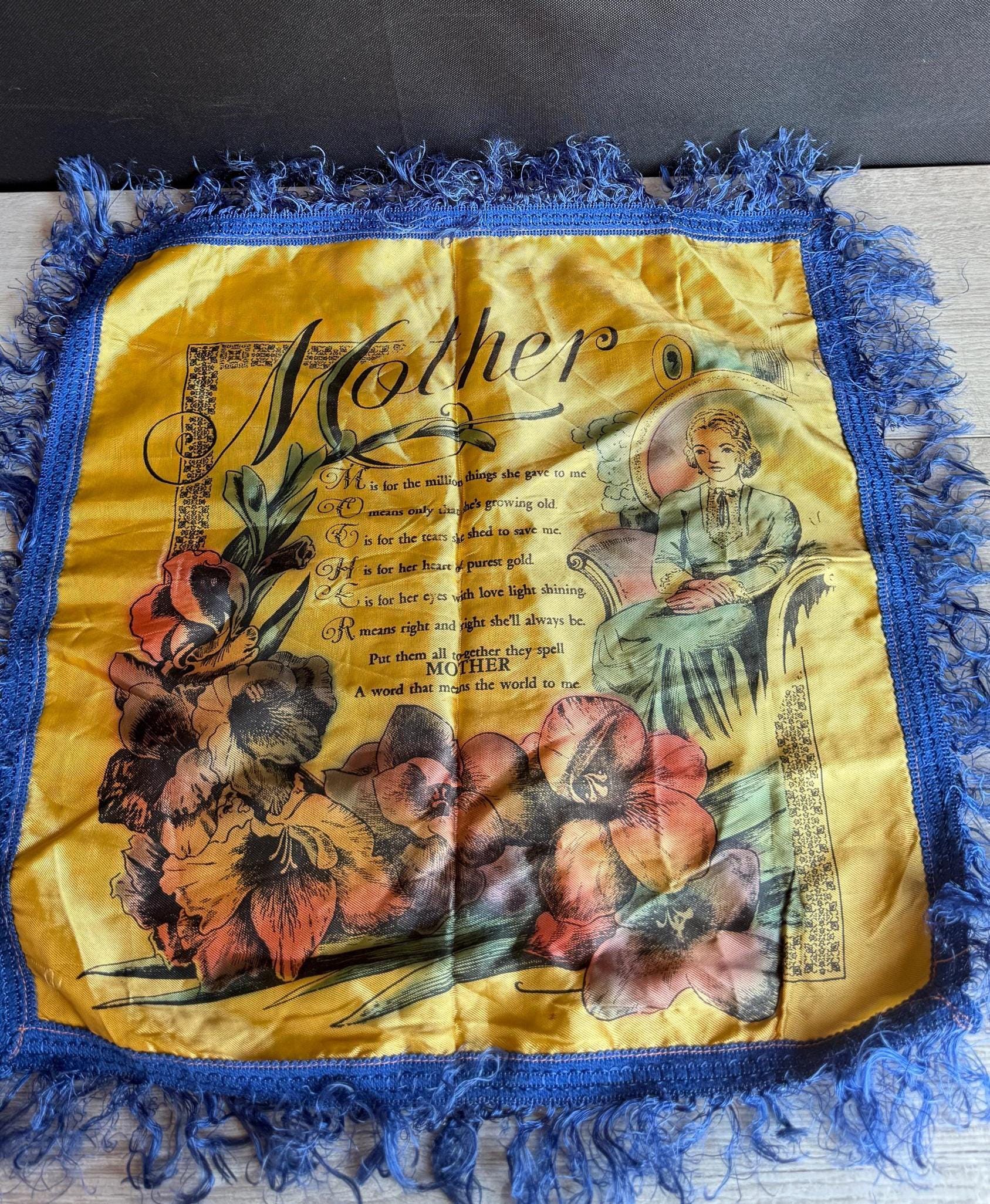 1940s Pillow Case - Etsy