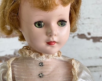 Vintage Doll "Sweet Sue" Walking 18 Inch American Character Dolls Original Dress