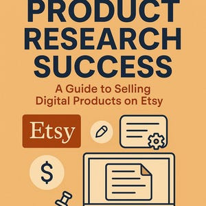 Etsy Seller Beginner’s Guide eBook | Step-by-Step How to Start Selling on Etsy | Digital Download PDF