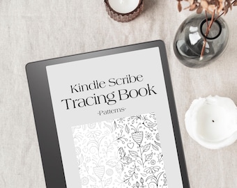 Kindle Scribe Tracing Book: 25 Pattern Pages (PDF)