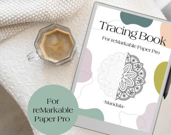 Mandala Tracing Book for reMarkable Paper Pro: Relaxation & Mindfulness (PDF Download)