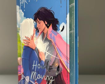Howl's Moving Castle opnieuw inbinden | Op maat gemaakte handgemaakte hardcover met randen | Collector-editie
