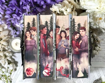 Twilight Saga Rebind Set | Books 1–4 | Custom Edges