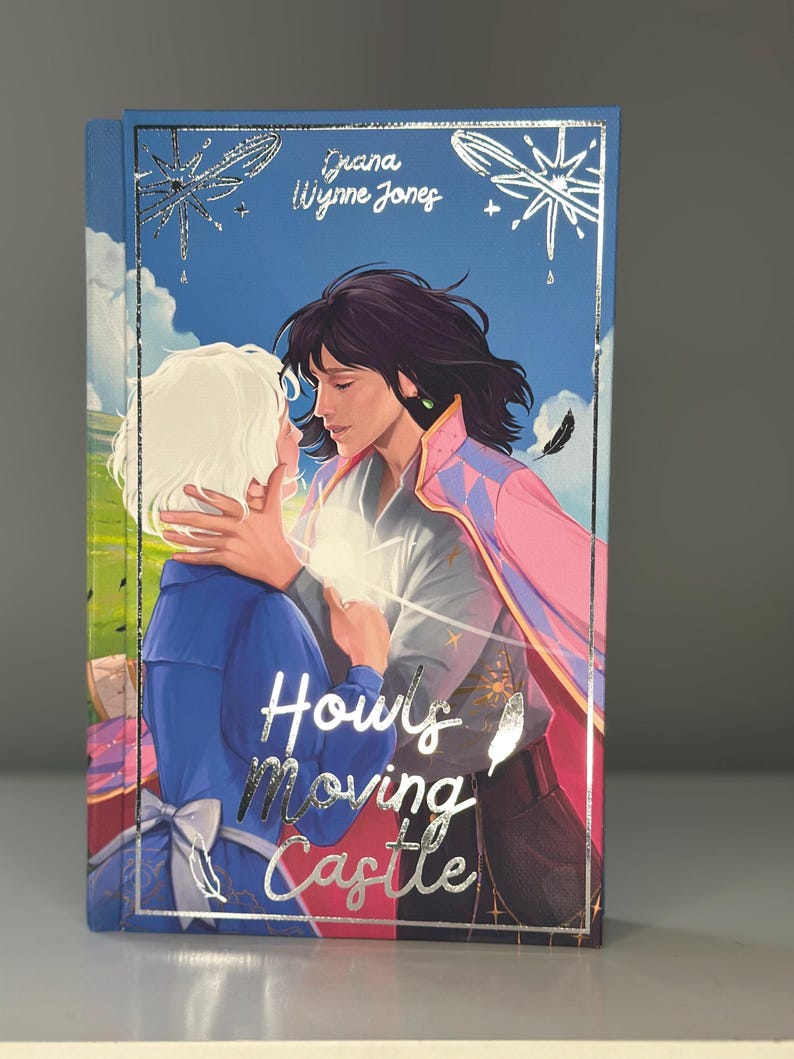 Howl’s Moving Castle Rebind Custom Handmade Hardcover With Edges