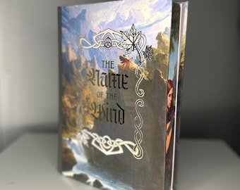 The Name of the Wind Rebind | Patrick Rothfuss Custom Spreyed Edges