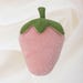 Pink Strawberry Plush Rattle Toy, Adorable, Cute, Soft, Sweet, Cuddly ...