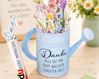 DIY digital download gift for kindergarten graduation | creative craft template for a farewell gift for a teacher | band for kindergarten or daycare provider