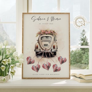 boda de regalo de dinero digital | Cartel de boda | Regalo de bricolaje para los novios | Dinero del regalo de boda | regalo de dinero personalizado