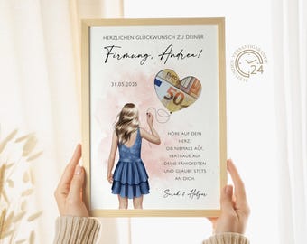 Personalized money gift for Confirmation | DIY Confirmation money gift | Creative gift for girls, daughters | PDF Digital Download A4