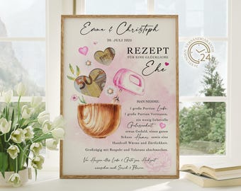 Regalo digitale in denaro per le nozze | Poster per le nozze | Regalo fai da te per gli sposi | Regalo in denaro per le nozze | Regalo in denaro personalizzato