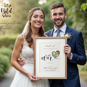Geldgeschenk Hochzeit | Hochzeitsposter | DIY Geschenk für das Brautpaar | Hochzeitsgeschenk Geld | Last-minute Geschenk  Sofort-Download A3, A4 und A5
Liebe ist wenn aus dem Du & Ich ein Wir entsteht.