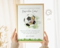 Personalized money gift for confirmation football fan | DIY digital download original gift for girls, boys | Money football A4