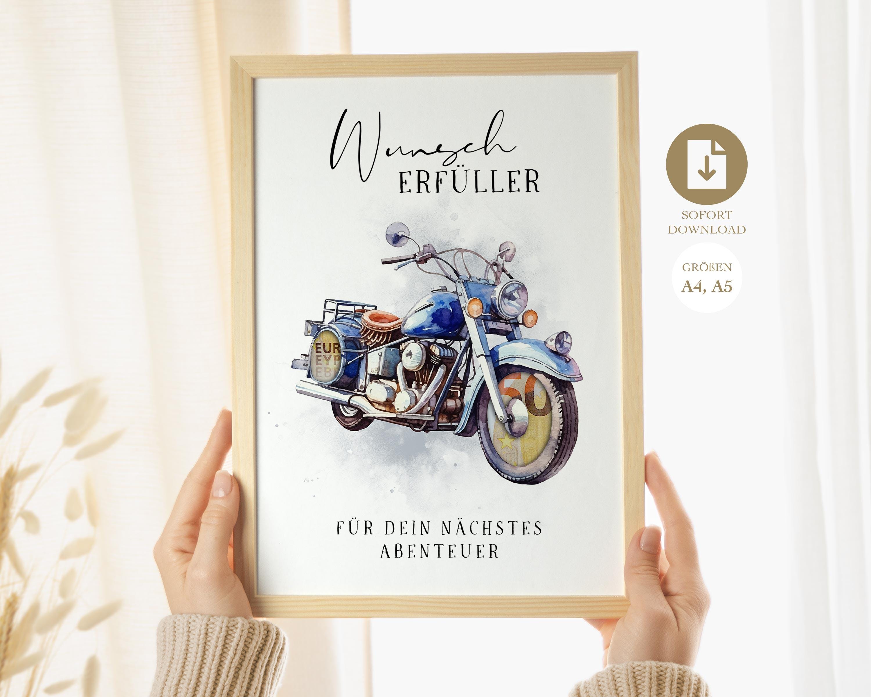 InnoBeta Motorrad-Überwurfdecke Für Männer – 127x165 Cm, Flauschig, Mit Lustigem Spruch, Geschenk Für Biker