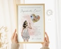 Personalized money gift for confirmation | DIY confirmation gift money | Creative gift for girls, daughters | PDF Digital A4