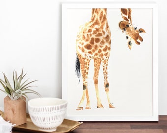 Giraffe Printable Wall Art