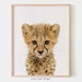 Ashley Williams reviewed Baby Cheetah Safari Animal Print Digital Printable Nursery Decor