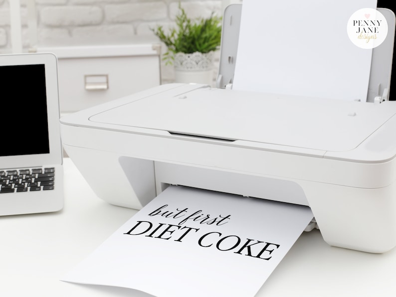 But First Diet Coke Digital Art Print image 8