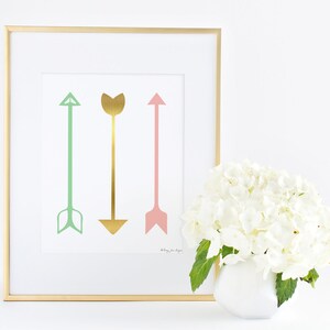 Arrow Print Print Arrow Wall Art Home Decor Printable Digital - Etsy