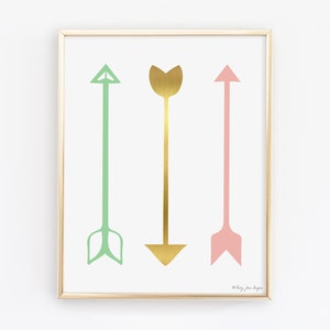 Arrow Print Print Arrow Wall Art Home Decor Printable Digital - Etsy
