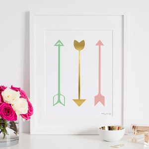 Arrow Print Print Arrow Wall Art Home Decor Printable Digital - Etsy