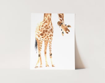 Giraffe Printable Wall Art