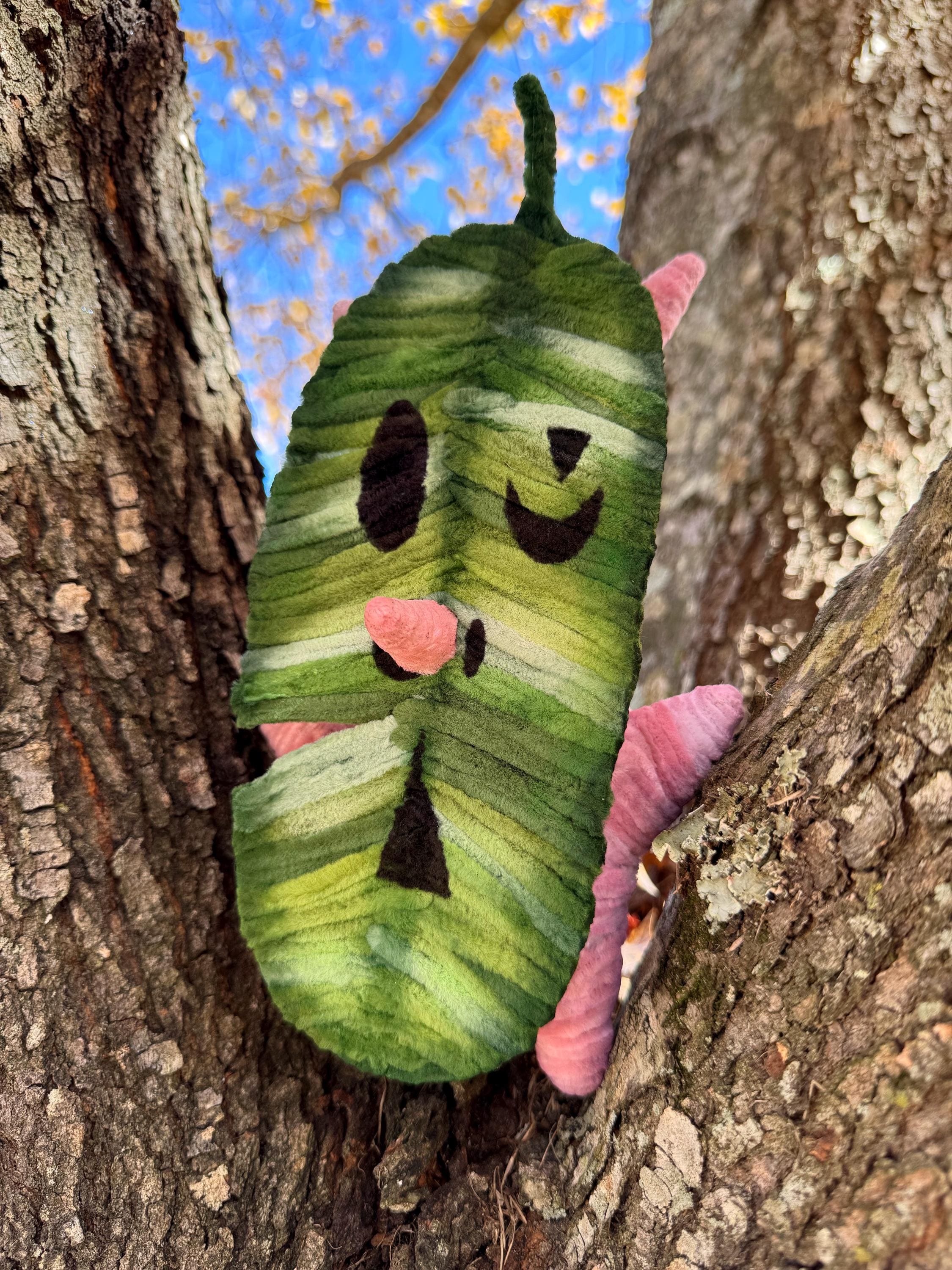 Handmade Korok Figurine Kokiri Forest Spirit Pipecleaner Art