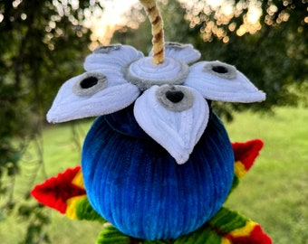Flor de bomba de limpiapipas hecha a mano: accesorio de cosplay de Wind Waker de LoZ