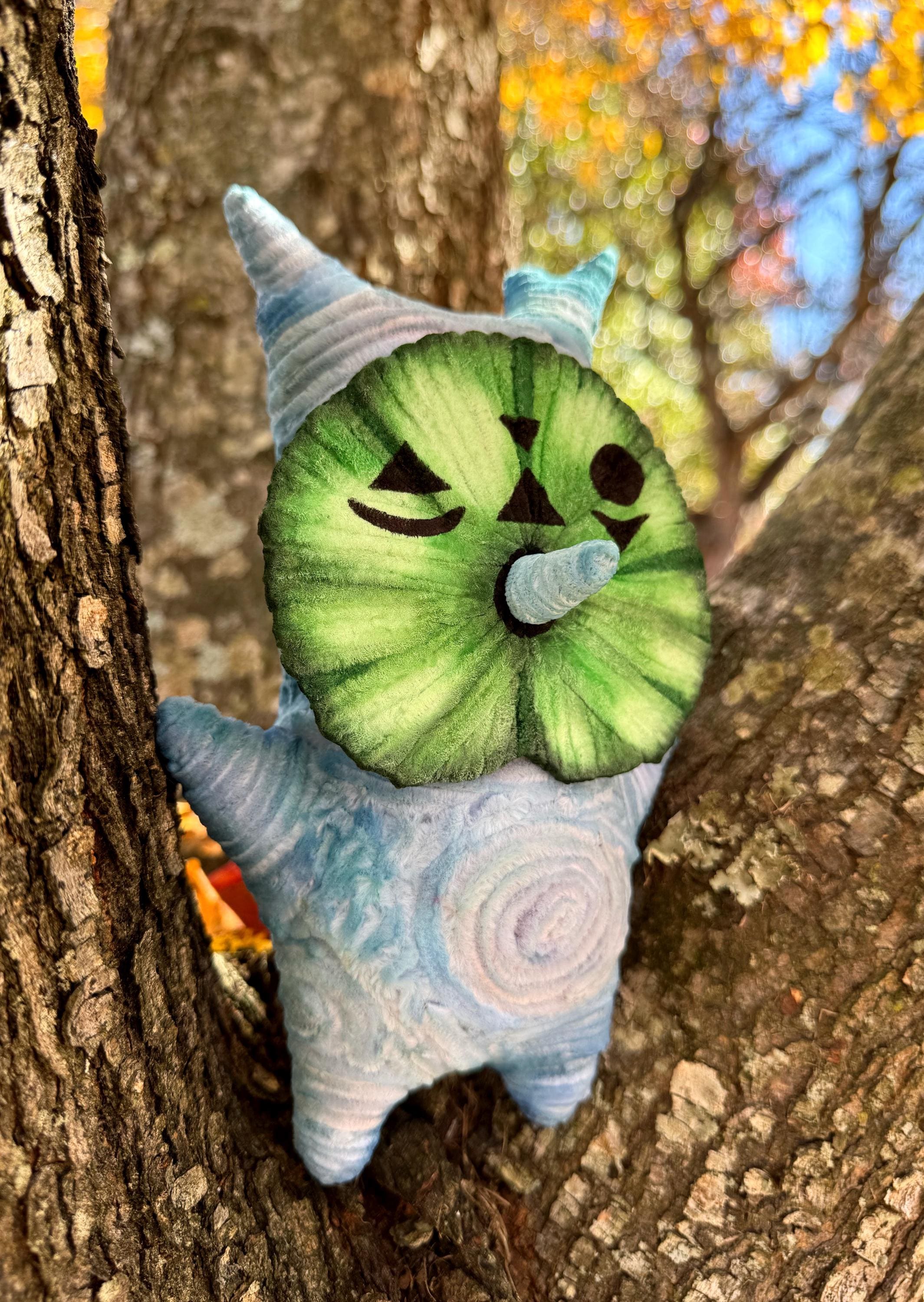 Handmade Korok Figurine Kokiri Forest Spirit Pipecleaner Art