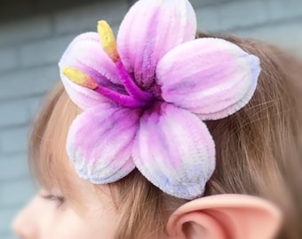 Fairy Flower Hair Clip: LoZ Zelda Cosplay, Handmade Pipecleaner Fanart