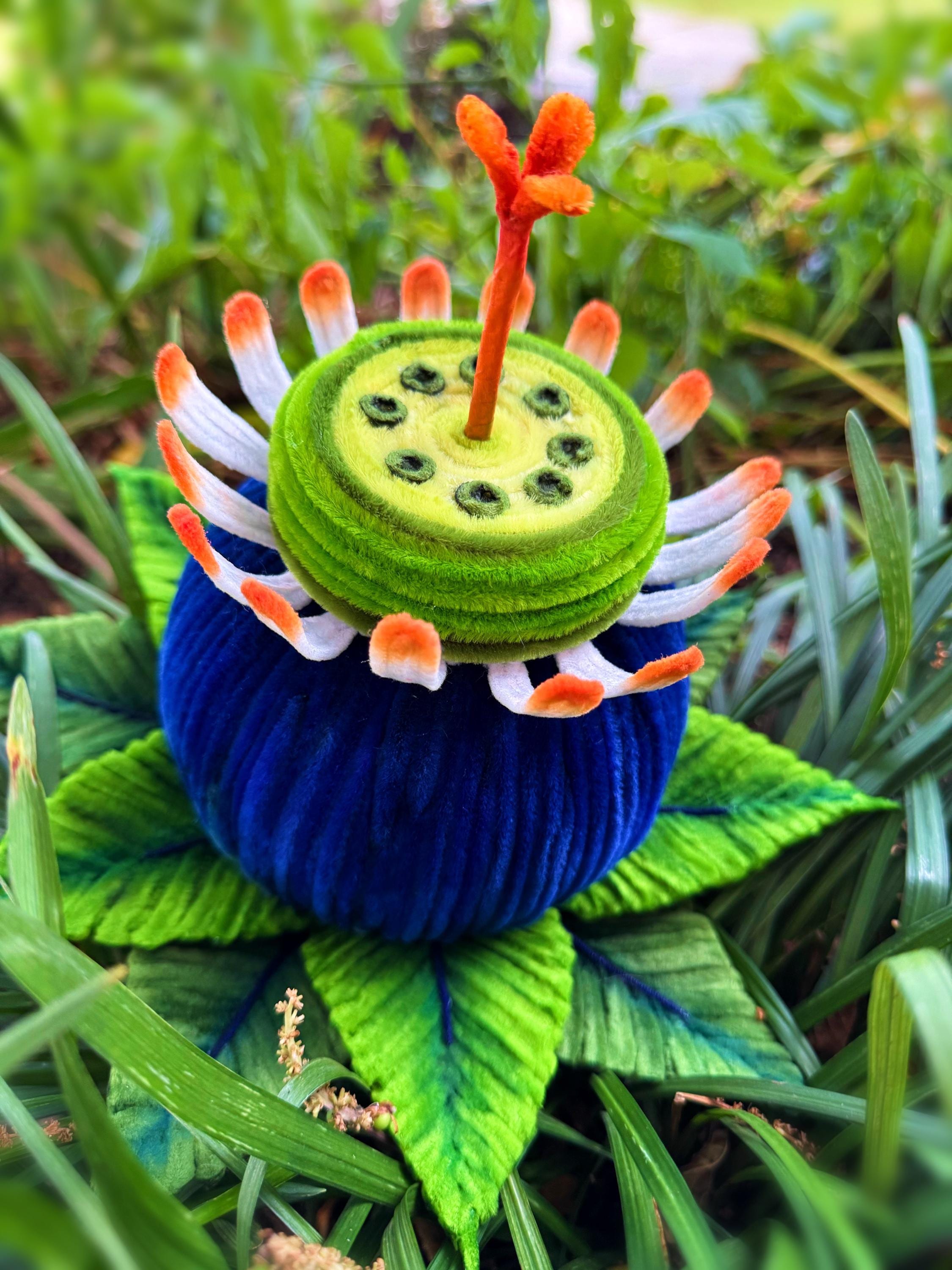 Handmade Pipecleaner Fanart Loz Inspired Fanart Bomb Flower Life