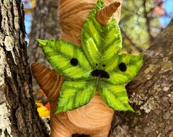 Handmade Korok Figurine Kokiri Forest Spirit Pipecleaner Art: Zelda Cosplay Prop Gamer Gift