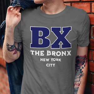 New York City T-Shirt, The Bronx, Bronx New York City, Short Sleeve Tee, Bronx T Shirt, The Bronx T-Shirt, Bronx, NYC T-Shirt