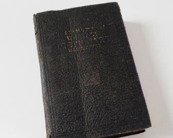 Vintage Websters Dictionary • Vintage 1941 The Ideal Pocket Websters Dictionary