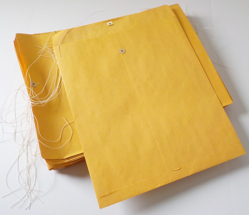 Vintage Extra Large Manila Envelopes Medical Xray Film Etsy