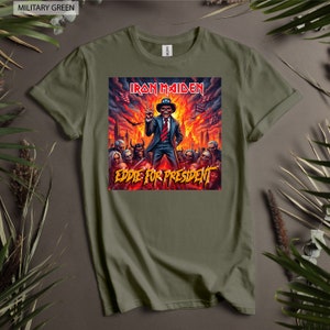 Iron Maiden Eddie for President - Inspired Original Artwork - Unisex