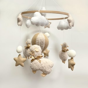 Baby Mobile “Sheep & Cloud Magic”