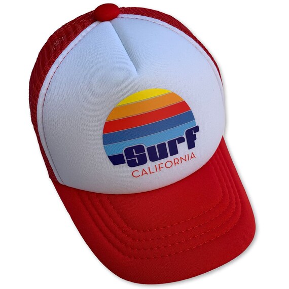 Sol Baby Surf California Red Trucker 