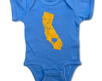 Sol Baby California Love Bruin Inspired Bodysuit