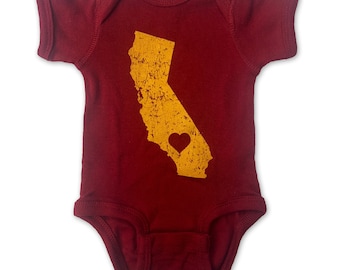 Sol Baby California Love Trojan Inspired Bodysuit