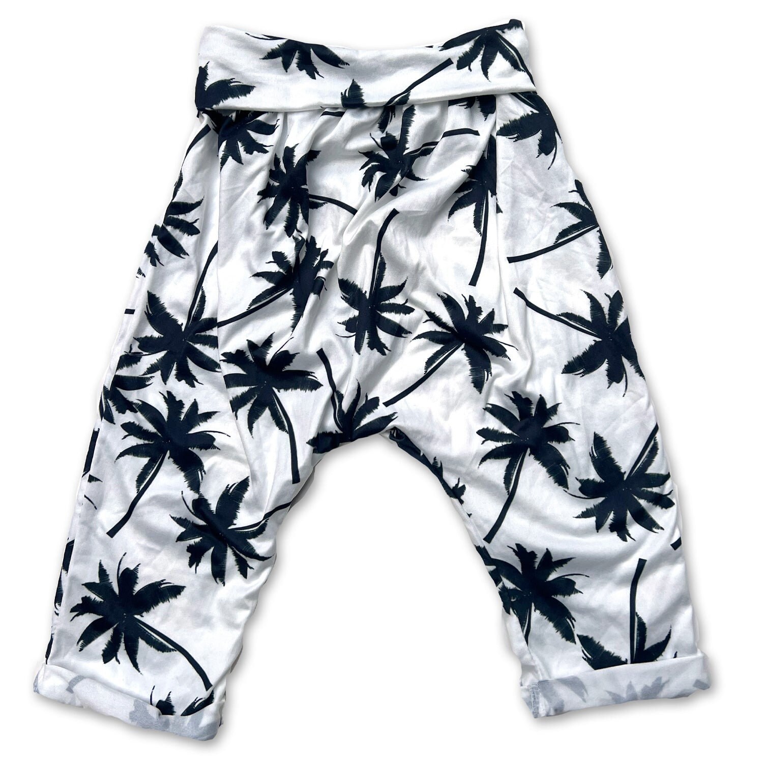Palm Tree Printed Pants - Etsy