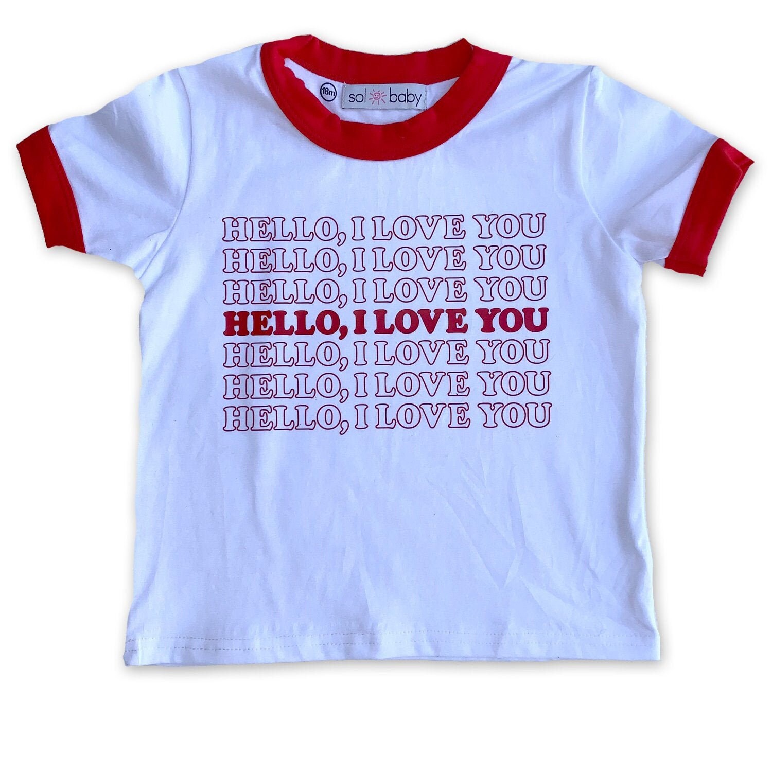 love is ringer tee
