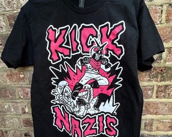 Kick Nazis Tee