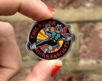 SALE | Ichigo Rider Kicks Printed Pin