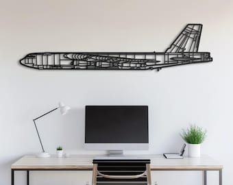 Strasforme Bomber Metal Wandkunst, Luftfahrt Dekor, Geschenk für Piloten