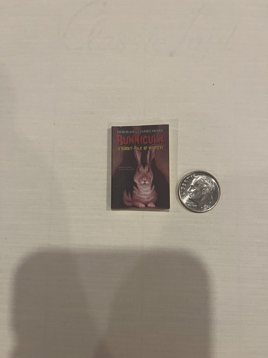 Mini Brands Real Books Rare Bunnicula A Rabbit Tale of Mystery in ...