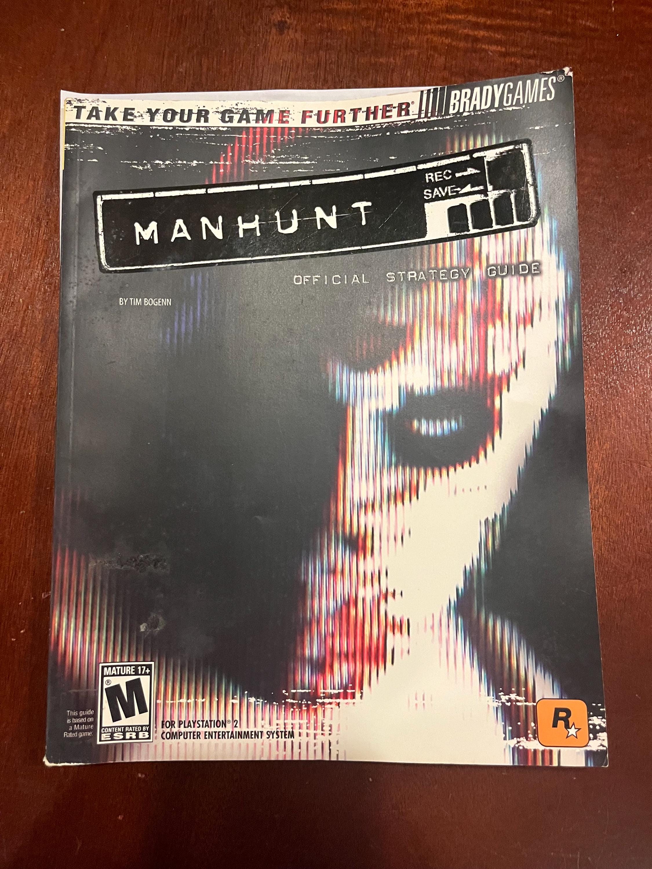 ManHunt Brady Spiele Guide PS2 2003 in Super Zustand Etsy
