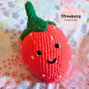 Strawberry Crochet Pattern