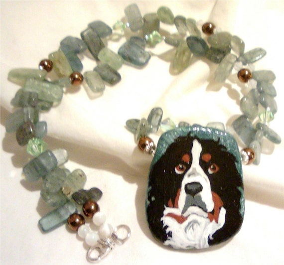 bernese mountain dog necklace